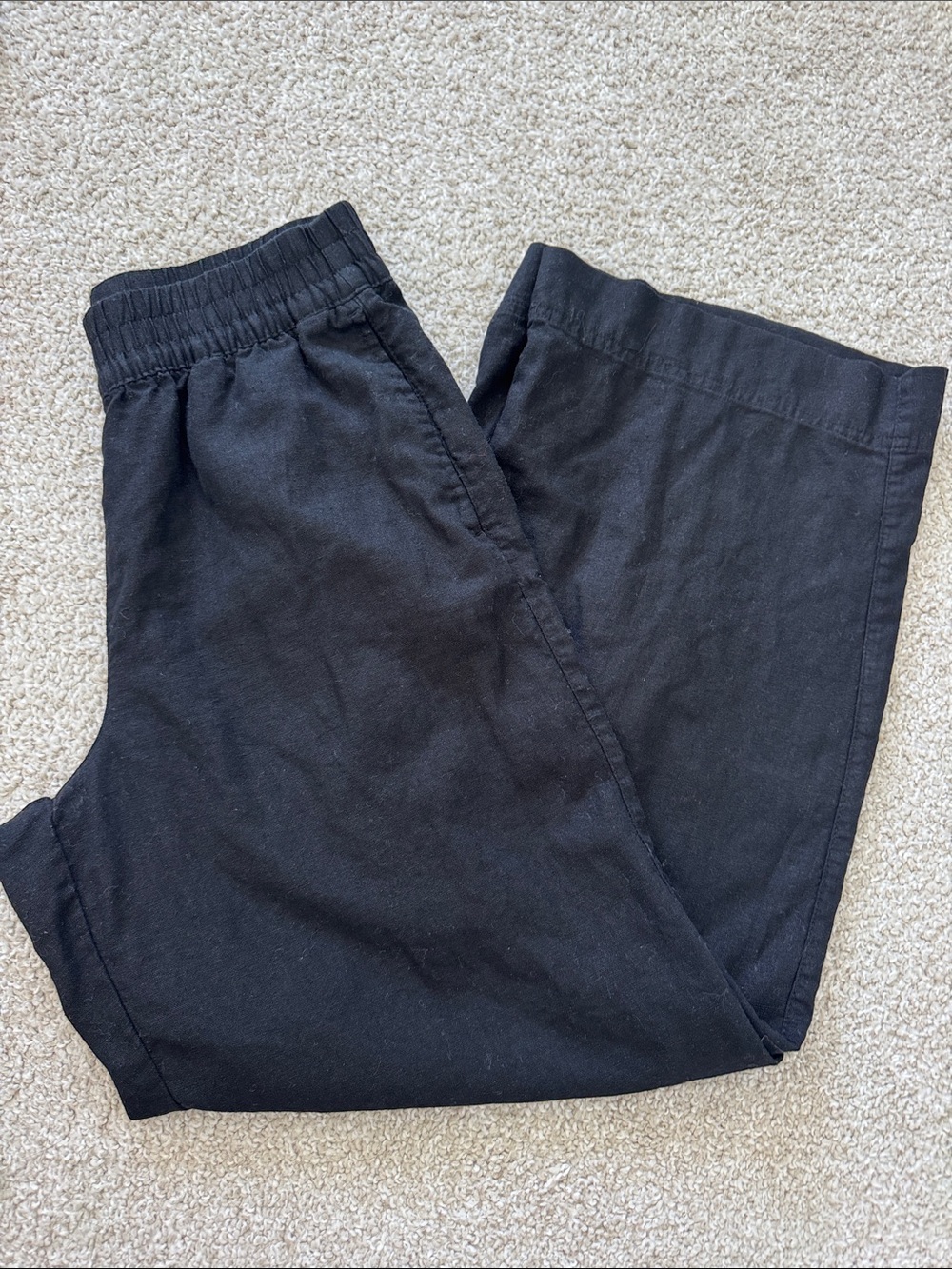 Old Navy Black Men's Elastic-Waist Joggers